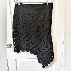 NWOT Garcia Runway Skirt in Macrame Asymmetric